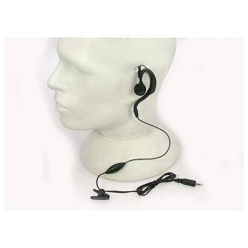 Micro auricular inalámbrico compatible con Kenwood PKT23, sonido claro y discreto