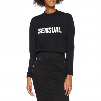 GUESS Addy, Jersey para Mujer, Negro