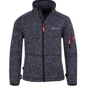 Chaqueta de Forro Polar TROLLKIDS Jondalen para Niños, Negra