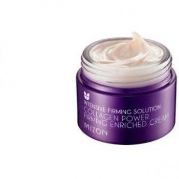 Mizon Collagen Power Firming Enriched Cream 50 ml - Firming cream, enriched with collagen, 50 ml size, designed to improve skin elasticity and firmness