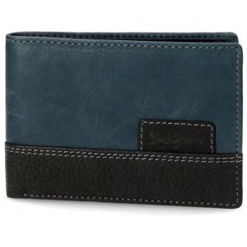 Pepe Jeans New Doors Monedero, 11 cm, 0.08 Litros, Azul
