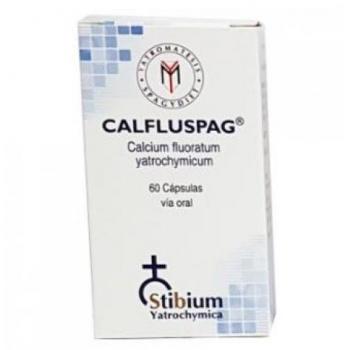 Calfluspag Calcium Fluoratum 60 Cápsulas 500mg Heliosar Spagyrica