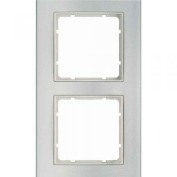 Marco Doble B.3 Aluminio / Blanco Mate 10123904 - Diseño Elegante