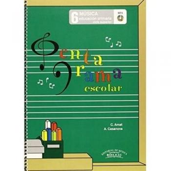 Pentagrama Escolar Música 6: Educación Primaria. Ciclo Superior - 9788480209298
