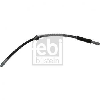 Latiguillo de freno FEBI BILSTEIN 11772 - manguera flexible para el sistema de frenos, fabricado en goma de alta calidad, resistente a la presión y a la corrosión, longitud específica para vehículos compatibles