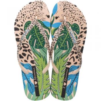 Chanclas Ipanema Selva Beige para Mujer, Modelo 26635, Piscina y Playa