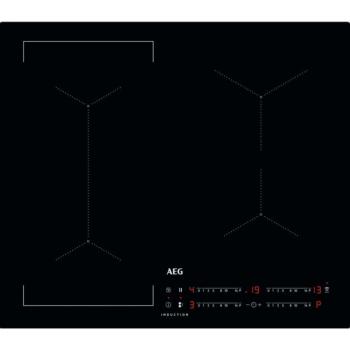 Placa de Inducción AEG IKE64441CB - Potente y Elegante Cocina de 4 Zonas