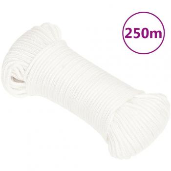 Cuerda de barco polipropileno blanco intenso 5 mm 250 m