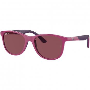 Ray-Ban RJ9077S Polarized Kids' Sunglasses 71495Q Pink Size 49