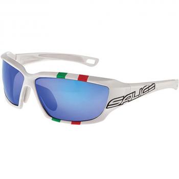 Salice 003 ITA BIANCO/RW BLU Women’s Sunglasses White Size Standard