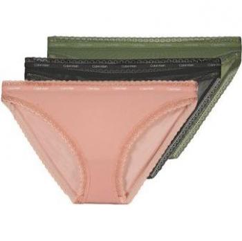 Calvin Klein - Pack de 3 braguitas clásicas Bottoms Up