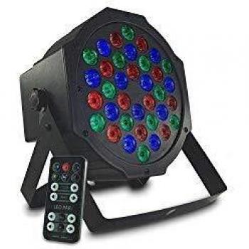 Audibax Montana 36 Foco LED RGB 36 x 1w con Mando
