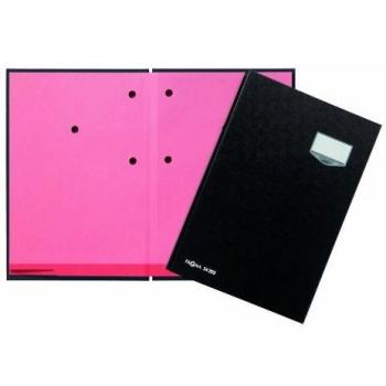Carpeta para firmas PAGNA DE LUXE A4 20 compartimentos negro