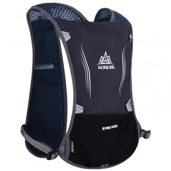 Docooler Mochila de Botella de Agua Reflexiva para Bicicleta Ropa de Alta Visibilidad con Bolsillo para Mujer Hombre