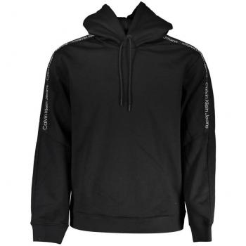 Calvin Klein Black Fleece Hooded Sweatshirt - XXL Regular Fit