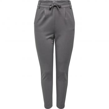 Only Poptrash Life Easy Women's Trousers in Plum Kitten and Grey