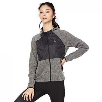 Odlo Millennium Linencool Pro Chaqueta, Mujer, Color Negro, Large