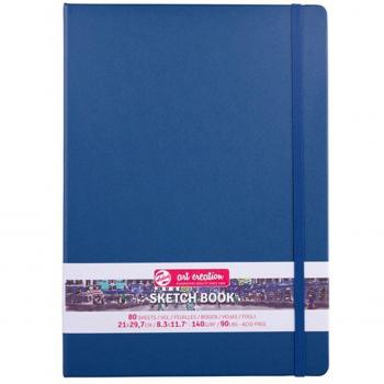Cuaderno de Bocetos Talens 21x30cm 140g 80 Hojas Azul Marino