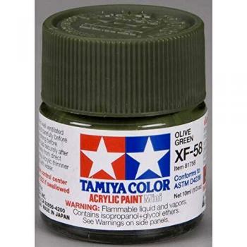 Xf58 Acril Mini Verde Oliva Ma