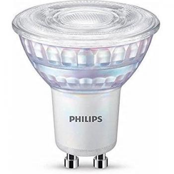 Philips LED Classic 6.2W GU10 Glass Spot Light, Warm White 2700K, 575 Lumens, Dimmable