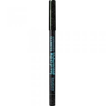 Bourjois Contour Clubbing Waterproof Eye Pencil Eyeliner and Eyeshadow 48 Atomic Black, 1.2g