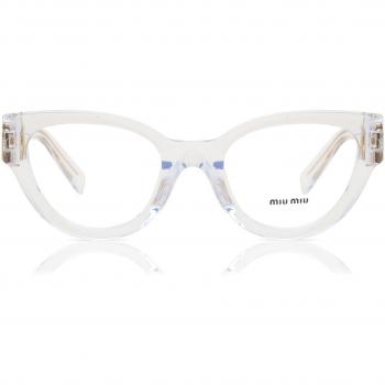 Miu Miu MU 01VV Women’s Eyeglasses Clear Size 52 - Blue Light Block Available