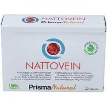 Prisma Natural Nattovein 20 cápsulas