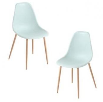 Pack 2 Sillas de Comedor Mykle - Color Celadón