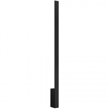 Aplique LED Integrado Sollux Lahti Negro 4000K