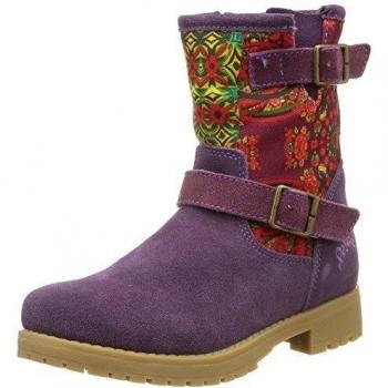 Desigual SHOES MINI MURIEL 3 - Botas de material sintético para niña, color rosa, talla 29