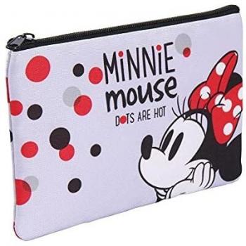 Neceser de Maquillaje Estampado Minnie Light Gray Cerdá