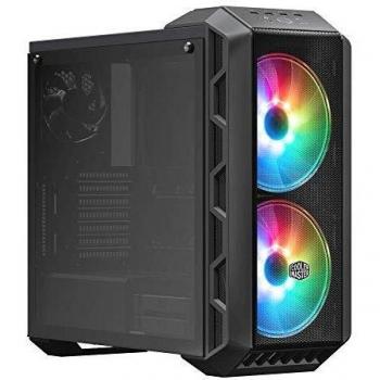 Cooler Master MasterCase H500 ARGB Caja PC con Dos Ventiladores 200 mm para Potente Flujo de Aire, Paneles Chasis Frontales Transparente y Mallado, Capacidad de Hardware ATX Flexible