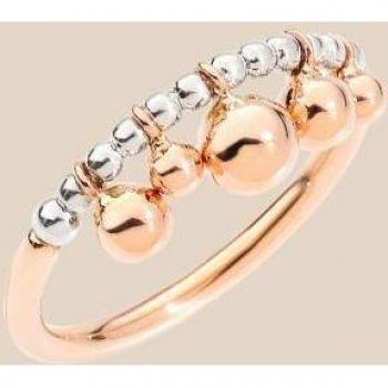 Rose Gold 9kt Bollicine Dodo Ring - Size 51 - Women's