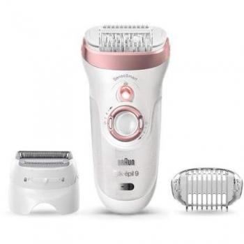 Depiladora Braun Silk-épil 9 (9-730) con Tecnología Micro-Grip, Luz Smartlight y Función Wet&Dry