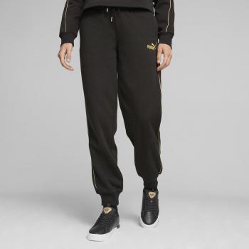 Puma - Pantalón de mujer Ess+ Minimal Gold
