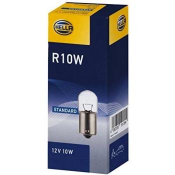 HELLA 8GA 002 071-131 Lámpara - R10W - Standard - 12V - 10W - Tipo de portalámpara: BA15s - caja - Cant.: 10