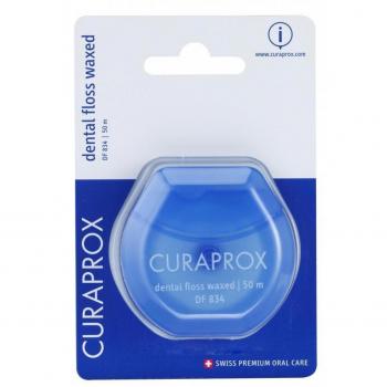 Hilo Dental Curaprox Encerado con Sabor a Menta 50m - Limpieza Eficaz