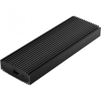 AISENS Caja Externa para Disco SSD M.2 NVMe ASM2-022B - USB 3.2 Gen2 - Sin Tornillos - Color Negro