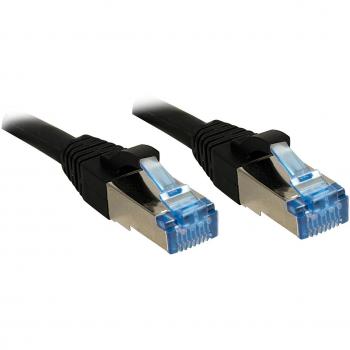 3M Cat.6A S/FTP LSZH Cable de Red Ethernet, Negro de 3 metros