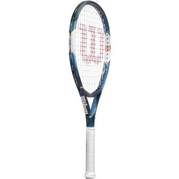 Wilson Ultra XP 110 S TNS RKT W/O Raqueta de tenis, Unisex adulto, Azul / Blanco / Dorado