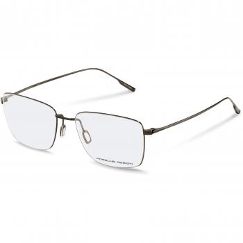 Porsche Design P8382-D Montura de Gafas para Hombre, 53mm Marrón