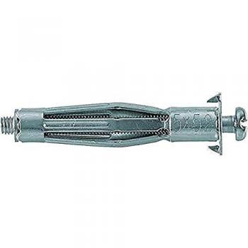Taco metálico fischer 5 x 65 con tornillo metric