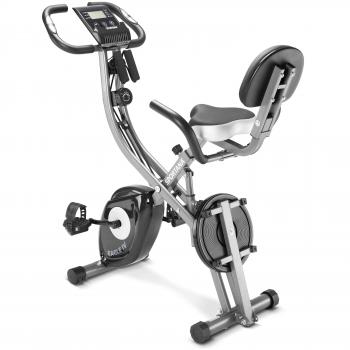 Bicicleta de Ejercicio Plegable Eagle 4 con Sensor de Pulso y Conexión a App, 10 Niveles de Resistencia
