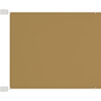 Pantalla vertical de tela Oxford beige 200x270 cm
