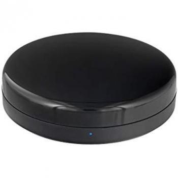 Mando a Distancia Universal Tellur Smart WiFi IR con Sensor de Temperatura y Humedad, Control de Aire Acondicionado, Compatible con Alexa y Google