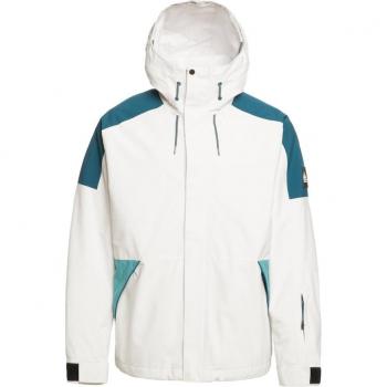 Chaqueta de hombre Quiksilver Radicalo blanca y azul - XL