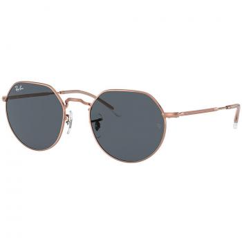 Ray-Ban RB3565 Jack Asian Fit 9202R5 Men's Sunglasses Gold Size 53