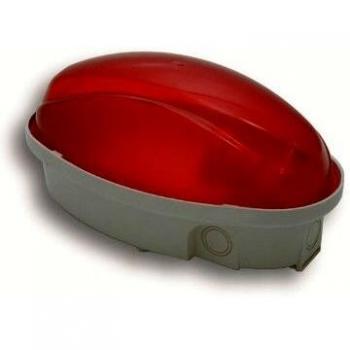 Plafón LED Ovalado PANDA IP65 60W E27 Color Rojo