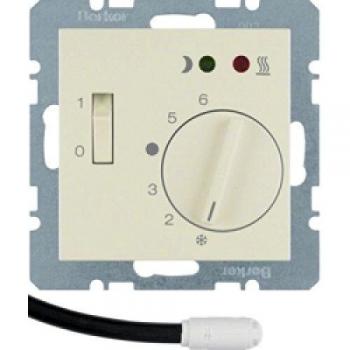Hager Berker Floor Heating Thermostat with Make Contact Switch - Model 20348982