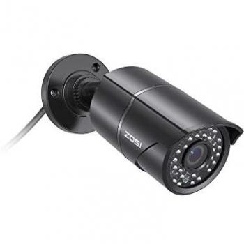 ZOSI 1080P Surveillance Bullet CCTV Security Camera,80ft Night Vision,IP67 Weatherproof 36pcs Infrared LEDs